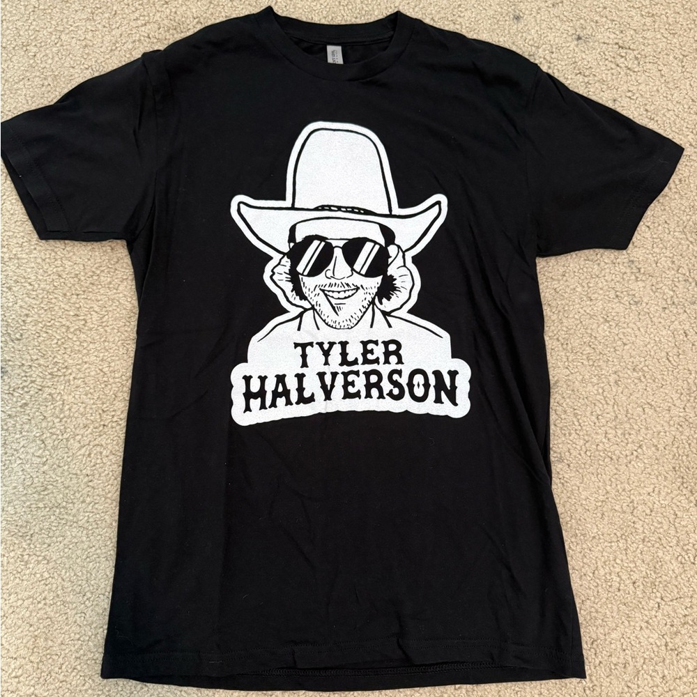 Tyler Halverson Black Short Sleeve T Shirt